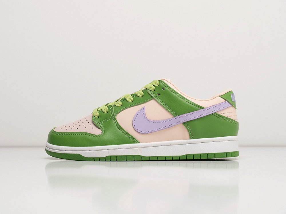 Nike SB Dunk Low Lime Ice WMNS  разноцветные кожа женские (AR27256) - фото 1