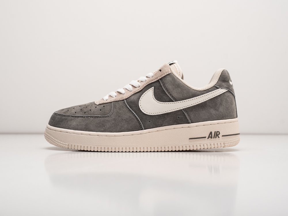 Nike Air Force 1 Low Grey Suede серые замша мужские (AR27258) - фото 1 Nike Air Force 1 Low Grey Suede серые замша мужские (AR27258) - фото 1