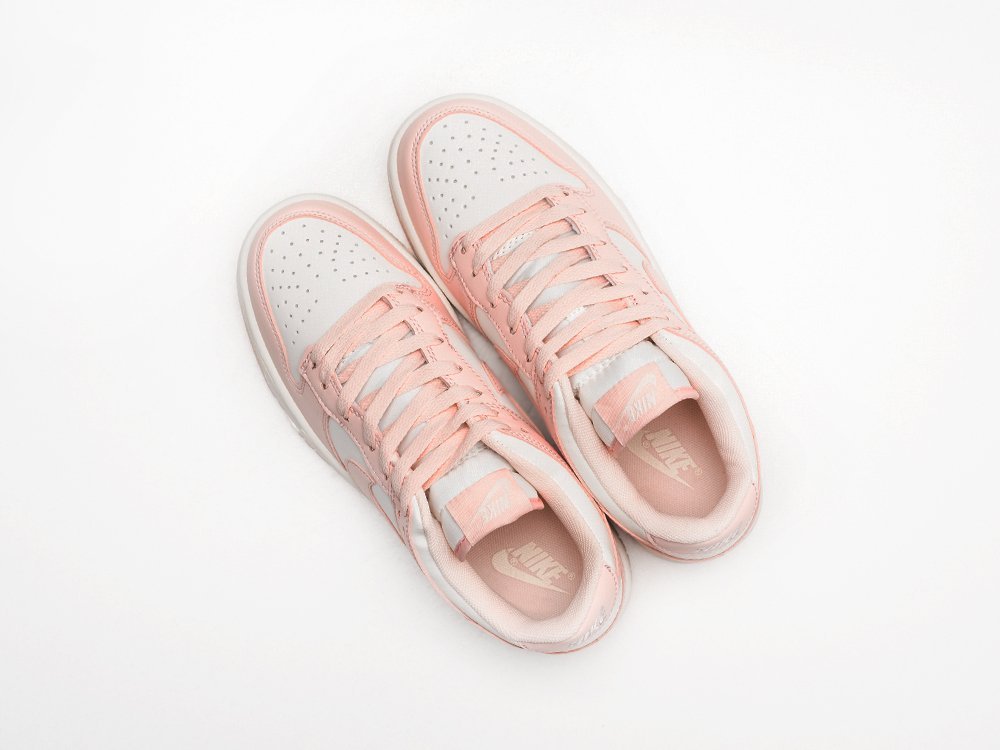 Nike SB Dunk Low Orange Pearl WMNS розовые кожа женские (AR27263) - фото 3