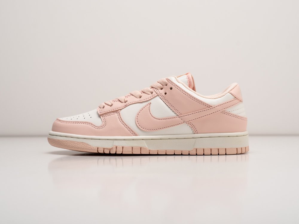 Nike SB Dunk Low Orange Pearl WMNS розовые кожа женские (AR27263) - фото 1