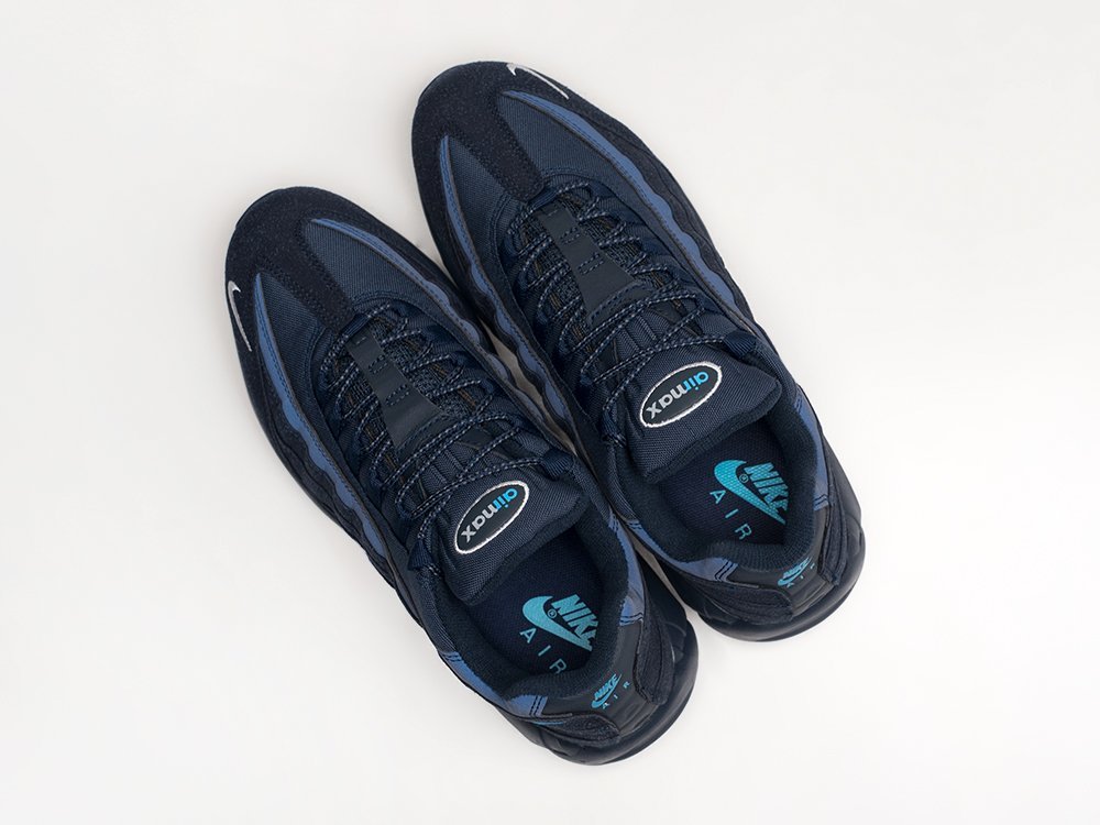 Nike Air Max 95 синие кожа мужские (AR27274) - фото 3