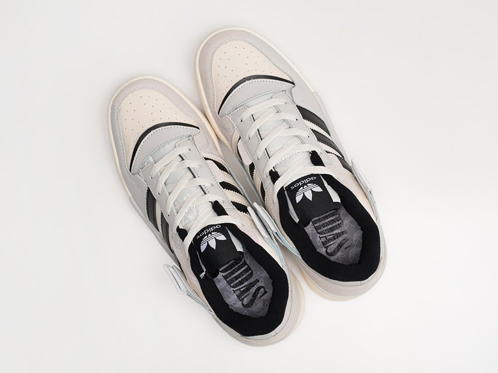 Adidas Forum Exhibit Low белые кожа мужские (AR27283) - фото 3 Adidas Forum Exhibit Low белые кожа мужские (AR27283) - фото 3