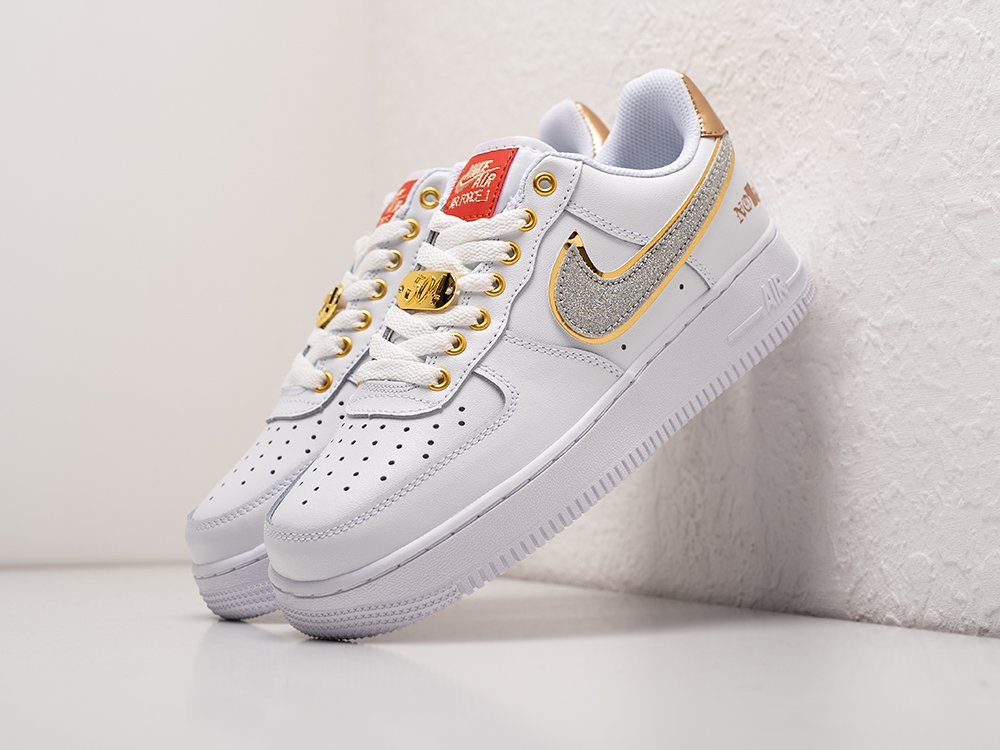 Nike Air Force 1 Low NOLA WMNS белые кожа женские (AR27297) - фото 2 Nike Air Force 1 Low NOLA WMNS белые кожа женские (AR27297) - фото 2