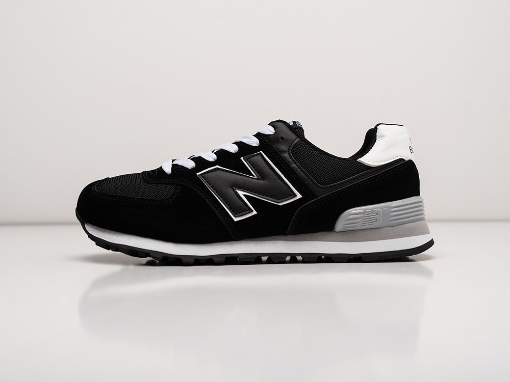 New Balance 574 черные замша мужские (AR27332) - фото 1 New Balance 574 черные замша мужские (AR27332) - фото 1