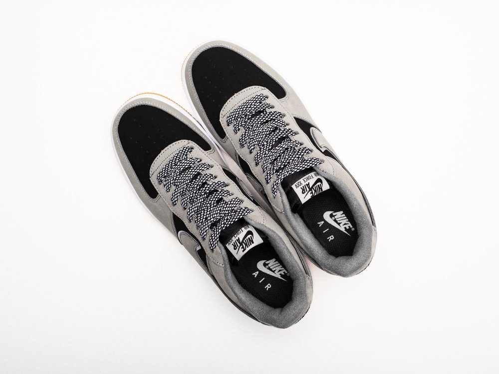 Nike Air Force 1 Low серые замша мужские (AR27357) - фото 3 Nike Air Force 1 Low серые замша мужские (AR27357) - фото 3