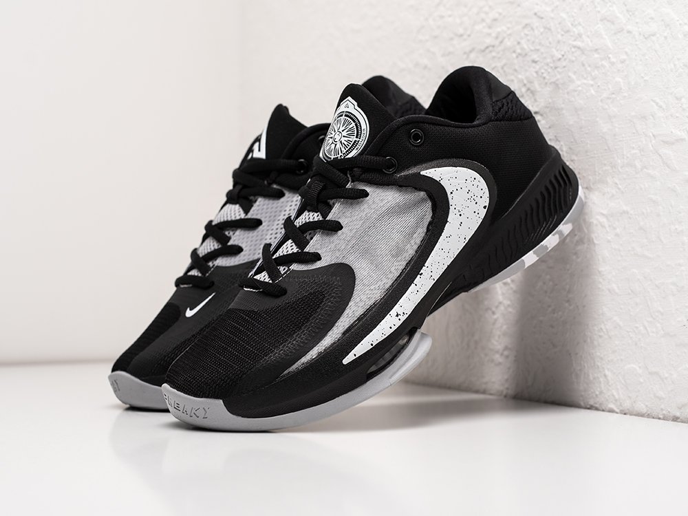 Nike Zoom Freak 4 Zeus черные текстиль мужские (AR27360) - фото 2 Nike Zoom Freak 4 Zeus черные текстиль мужские (AR27360) - фото 2
