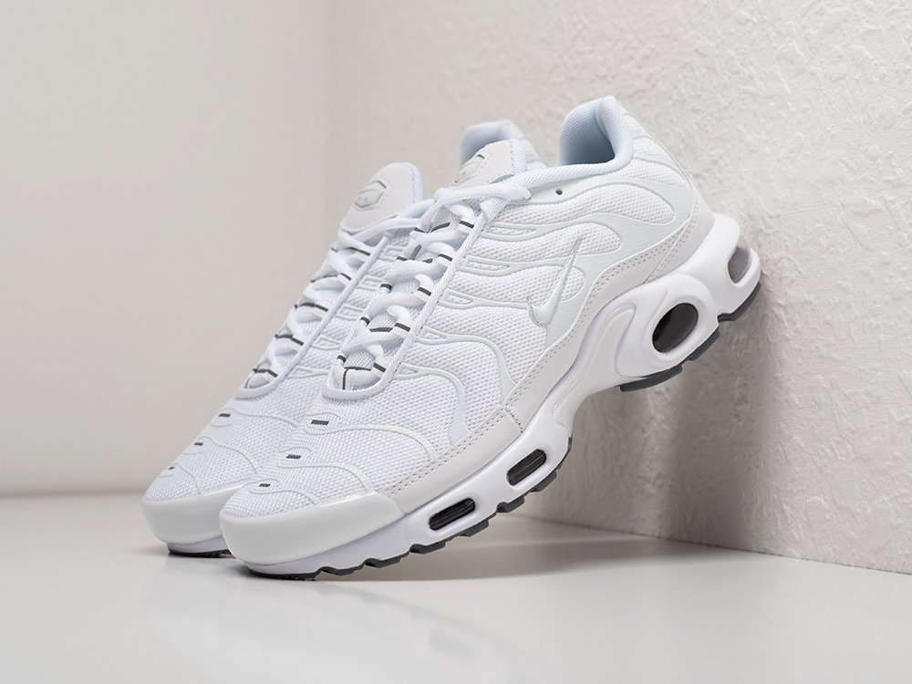 Nike Air Max Plus TN белые текстиль мужские купить за 5240 руб в