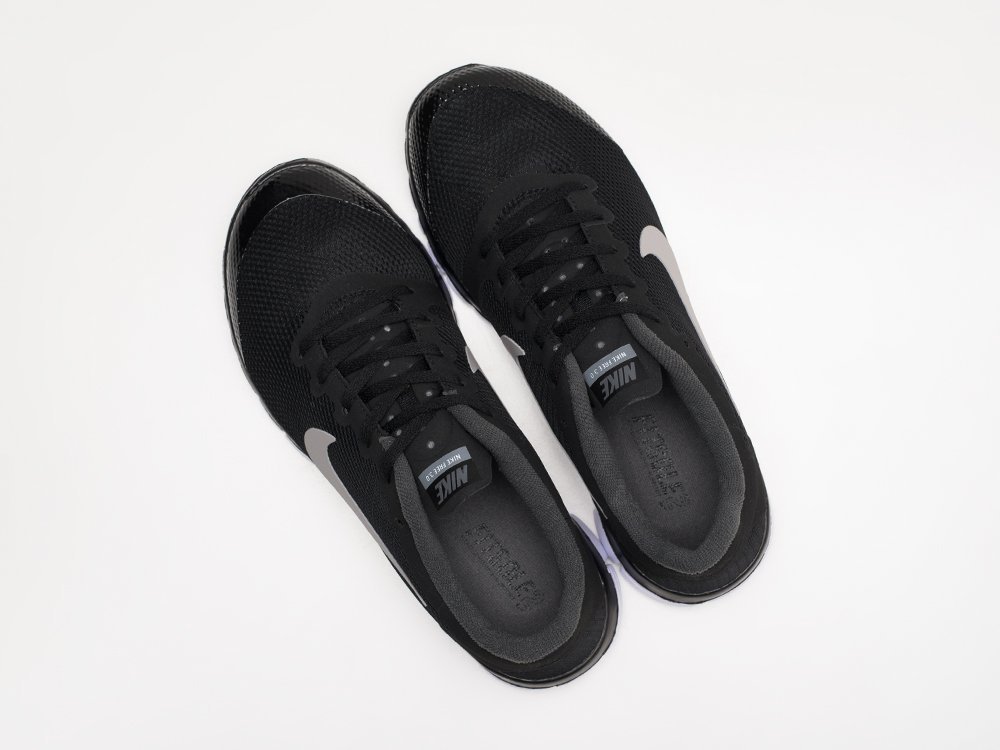 Nike Free 3.0 V2 черные текстиль мужские (AR27439) - фото 3