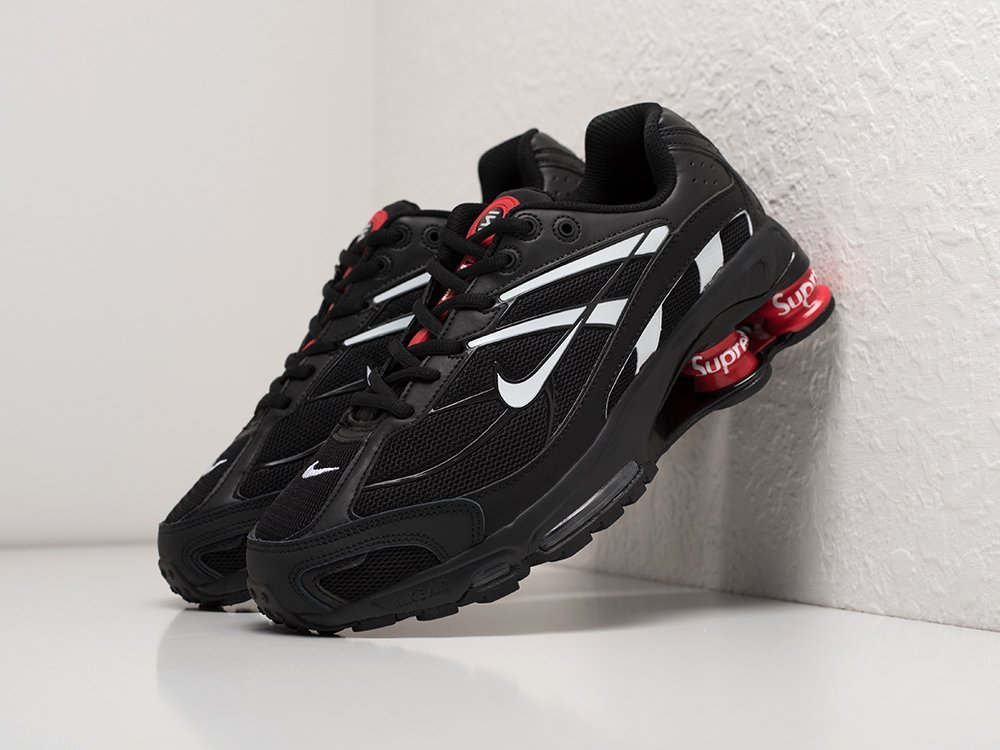 Nike Shox Ride 2 SP Supreme черные кожа мужские (AR27442) - фото 2 Nike Shox Ride 2 SP Supreme черные кожа мужские (AR27442) - фото 2