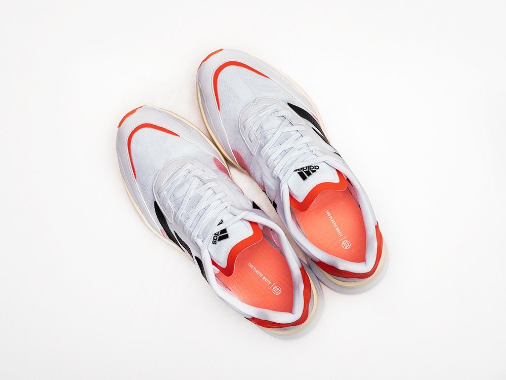 Adidas Adizero Boston 10 белые текстиль мужские (AR27454) - фото 3