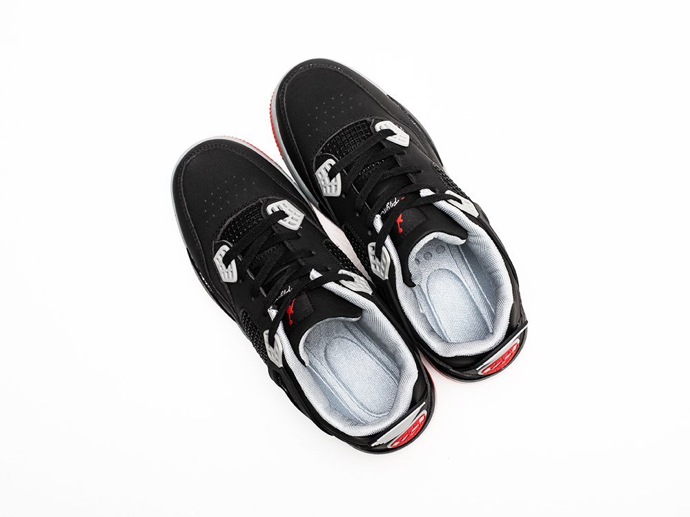 Nike Air Jordan 4 Retro черные замша мужские (AR27458) - фото 3