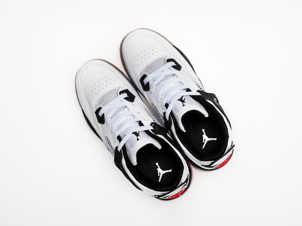 Nike Air Jordan 4 Retro белые кожа мужские (AR27464) - фото 3
