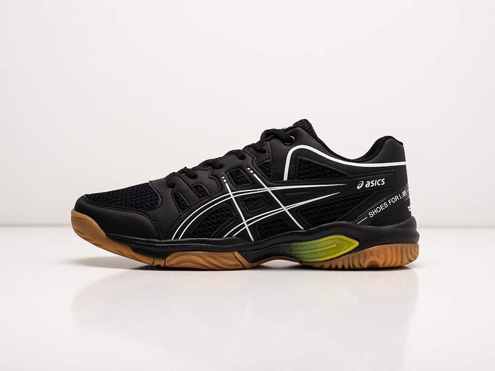 Asics Gel-Rocket 10 черные текстиль мужские (AR27478) - фото 1 Asics Gel-Rocket 10 черные текстиль мужские (AR27478) - фото 1