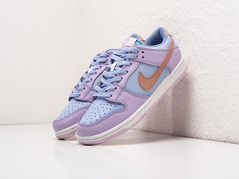 Nike SB Dunk Low Atmosphere Pink 2 WMNS фиолетовые кожа женские (AR27486) - фото 2 Nike SB Dunk Low Atmosphere Pink 2 WMNS фиолетовые кожа женские (AR27486) - фото 2