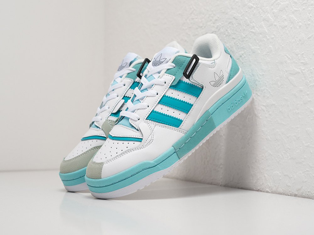 Adidas Forum Exhibit Low WMNS белые кожа женские (AR27554) - фото 2 Adidas Forum Exhibit Low WMNS белые кожа женские (AR27554) - фото 2