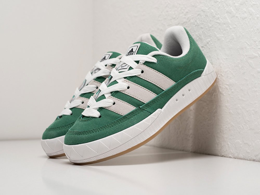 Adidas ADIMATIC Green зеленые замша мужские (AR27557) - фото 2