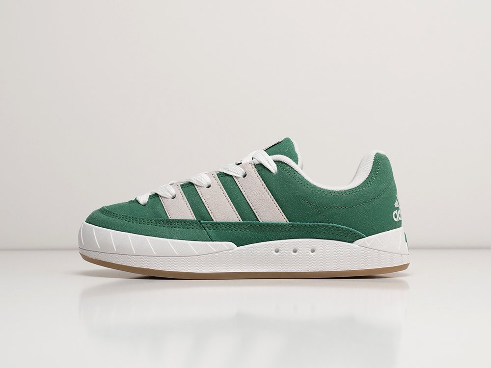Adidas ADIMATIC Green зеленые замша мужские (AR27557) - фото 1