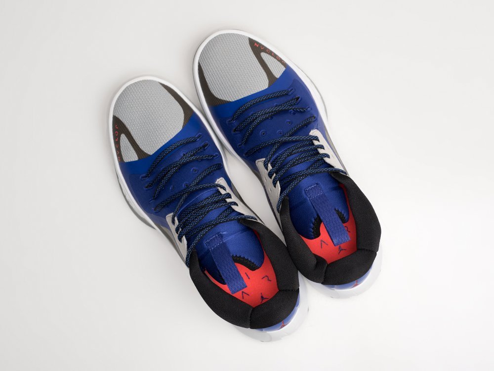 Nike Jordan Zoom Separate PF Ultramarine серые текстиль мужские (AR27558) - фото 3