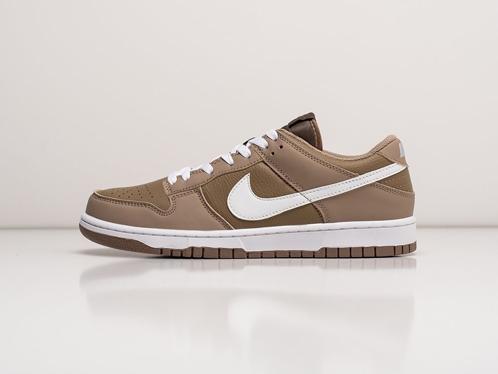 Nike SB Dunk Low Judge Grey коричневые кожа мужские (AR27566) - фото 1 Nike SB Dunk Low Judge Grey коричневые кожа мужские (AR27566) - фото 1