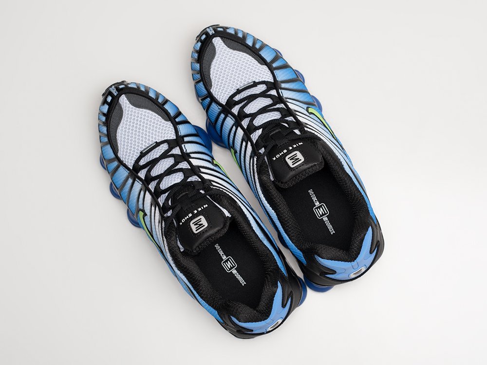 Nike Shox TL синие текстиль мужские (AR27572) - фото 3 Nike Shox TL синие текстиль мужские (AR27572) - фото 3