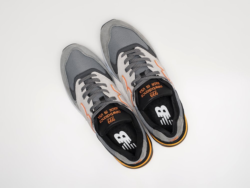 New Balance 999 серые замша мужские (AR27579) - фото 3 New Balance 999 серые замша мужские (AR27579) - фото 3