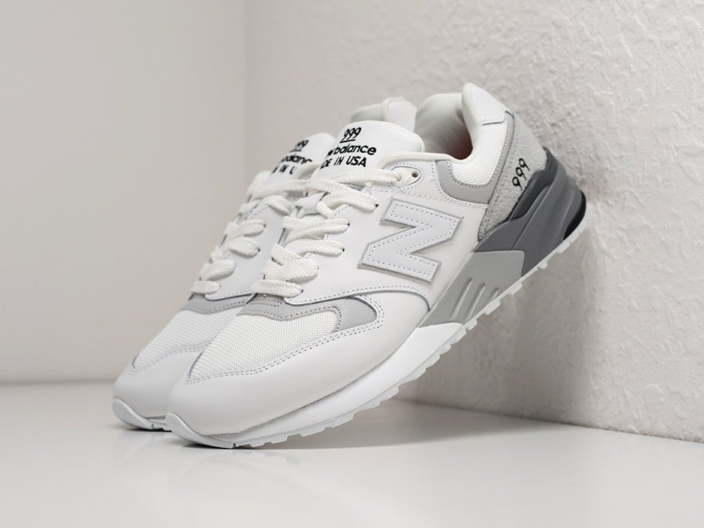 New Balance 999 белые кожа мужские (AR27582) - фото 2 New Balance 999 белые кожа мужские (AR27582) - фото 2