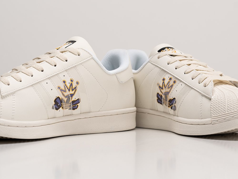 Adidas Superstar белые кожа мужские (AR27625) - фото 4 Adidas Superstar белые кожа мужские (AR27625) - фото 4