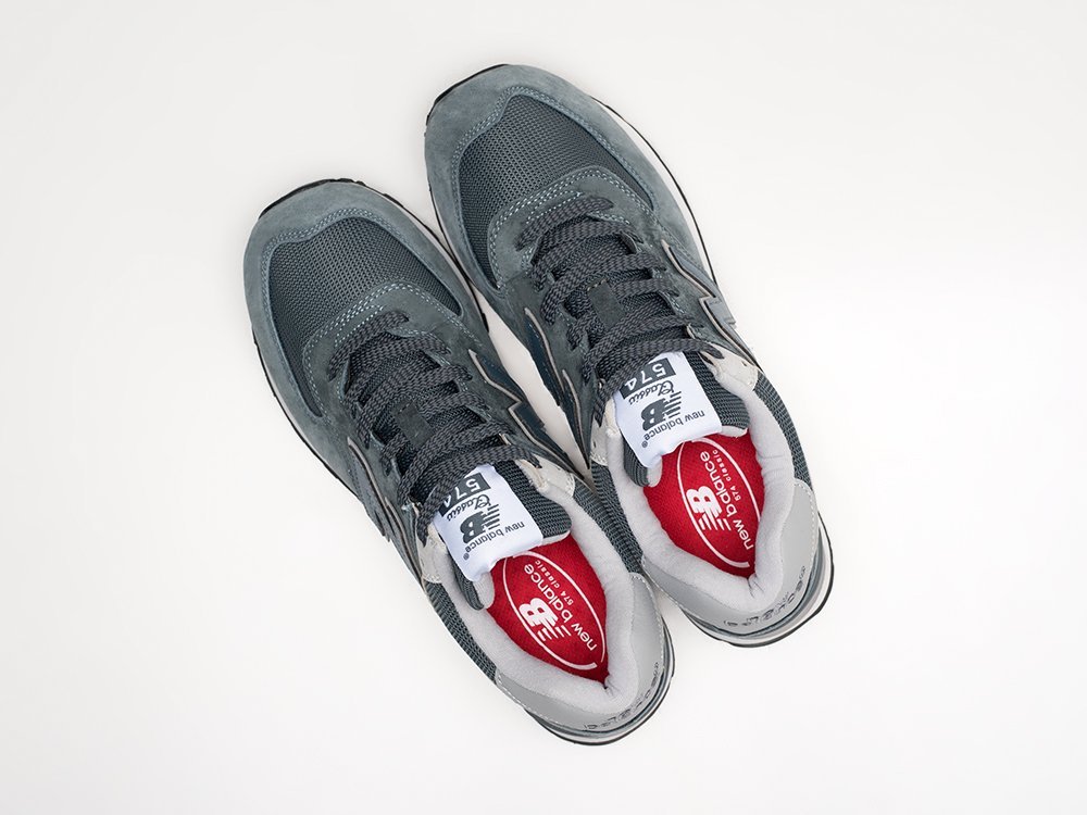 New Balance 574 синие замша мужские (AR27629) - фото 3 New Balance 574 синие замша мужские (AR27629) - фото 3