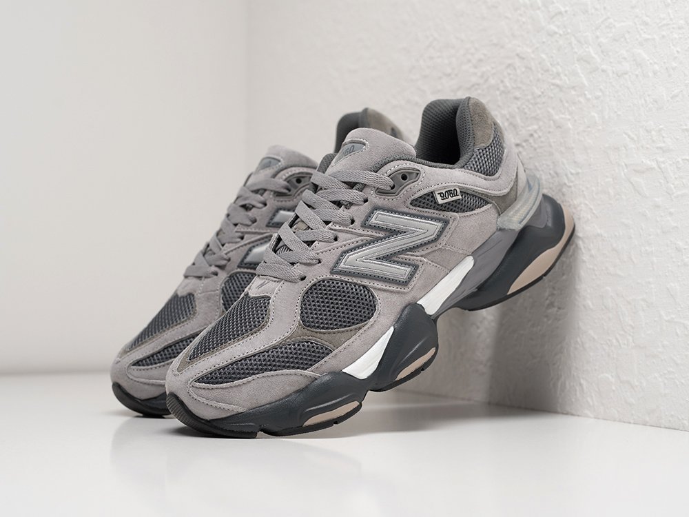 New Balance 9060 x Joe Freshgoods серые замша мужские (AR27637) - фото 2 New Balance 9060 x Joe Freshgoods серые замша мужские (AR27637) - фото 2