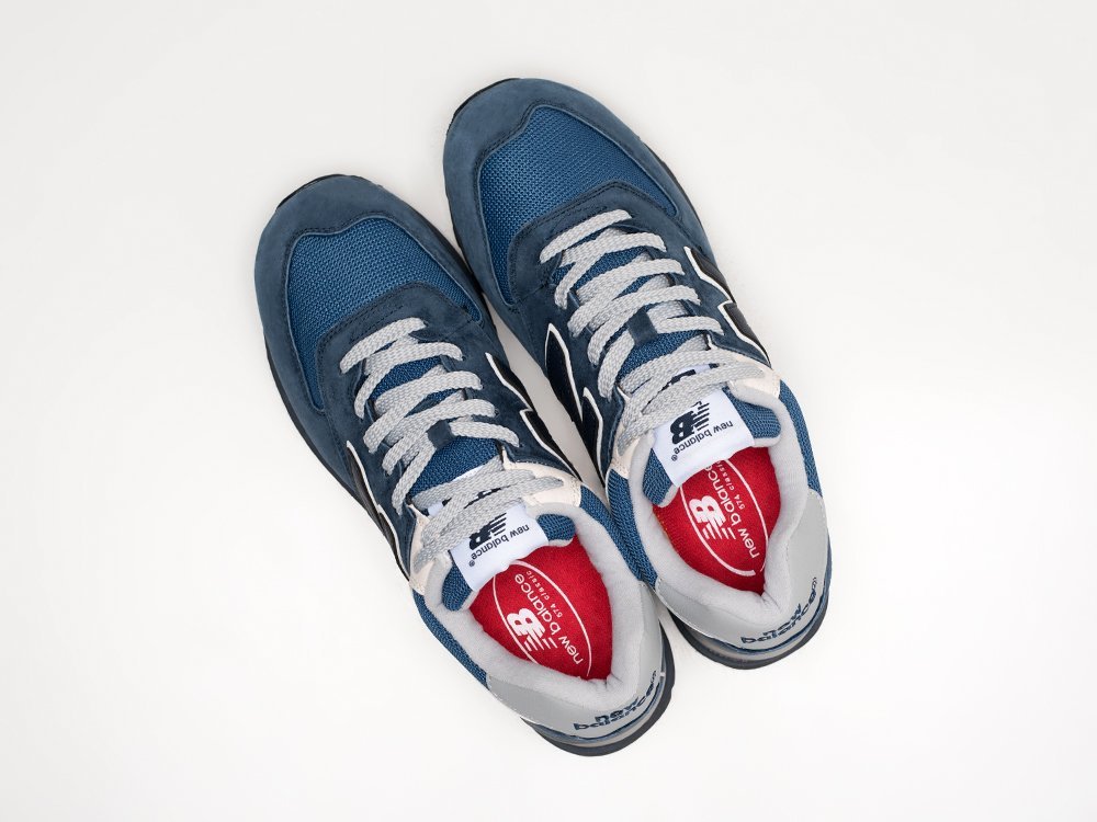 New Balance 574 синие замша мужские (AR27647) - фото 3 New Balance 574 синие замша мужские (AR27647) - фото 3