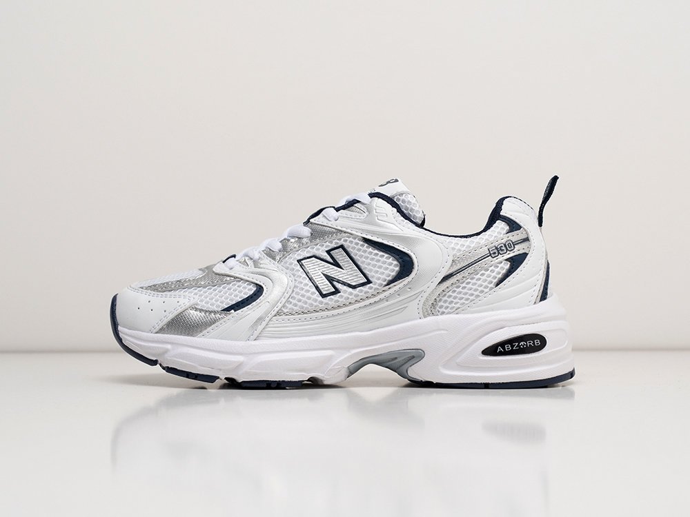 New Balance 530 WMNS белые кожа женские (AR27661) - фото 1 New Balance 530 WMNS белые кожа женские (AR27661) - фото 1