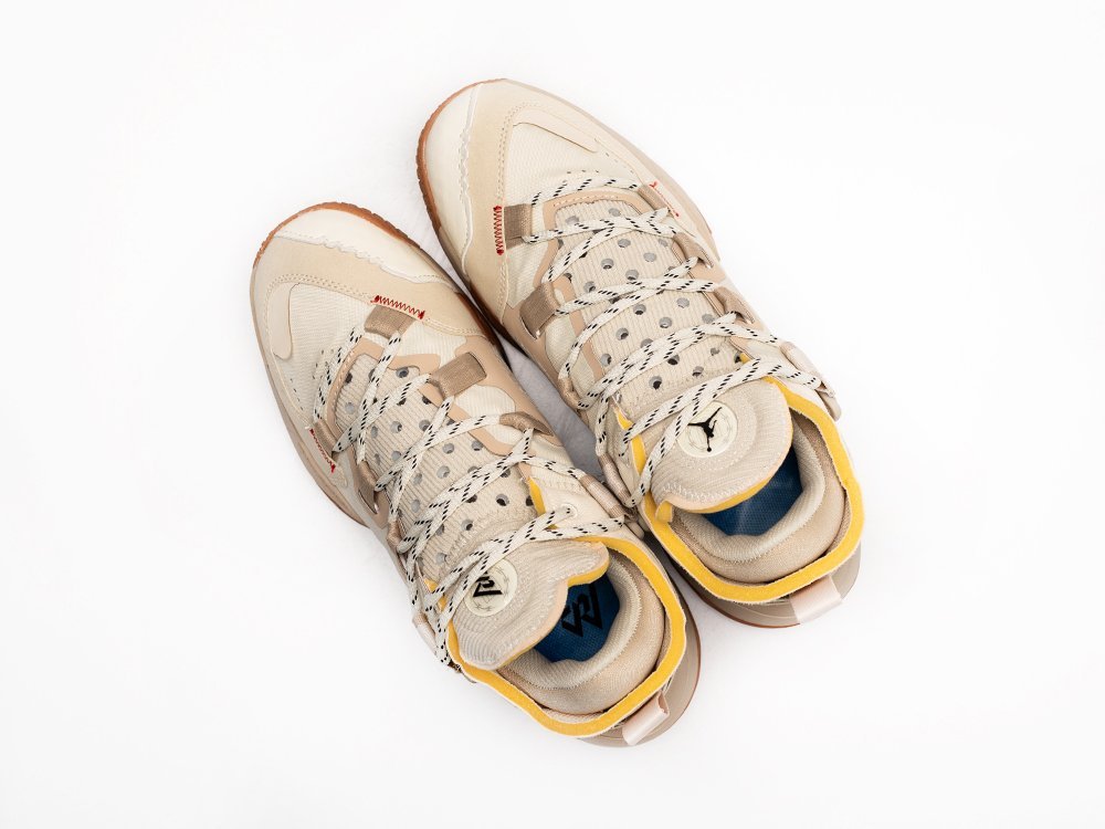Nike x Honor The Gift x Jordan Why Not Zer0.5 Inner City бежевые текстиль мужские (AR27753) - фото 3 Nike x Honor The Gift x Jordan Why Not Zer0.5 Inner City бежевые текстиль мужские (AR27753) - фото 3