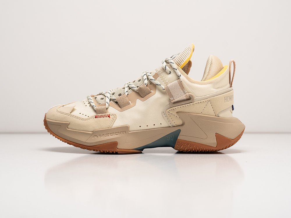 Nike x Honor The Gift x Jordan Why Not Zer0.5 Inner City бежевые текстиль мужские (AR27753) - фото 1