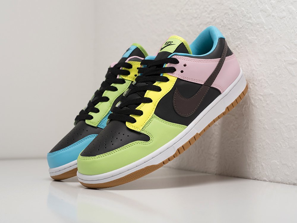 Nike SB Dunk Low SE GS Free 99 Black разноцветные кожа мужские (AR27759) - фото 2 Nike SB Dunk Low SE GS Free 99 Black разноцветные кожа мужские (AR27759) - фото 2