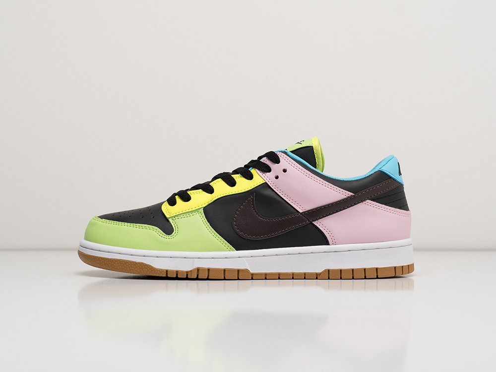 Nike SB Dunk Low SE GS Free 99 Black разноцветные кожа мужские (AR27759) - фото 1 Nike SB Dunk Low SE GS Free 99 Black разноцветные кожа мужские (AR27759) - фото 1