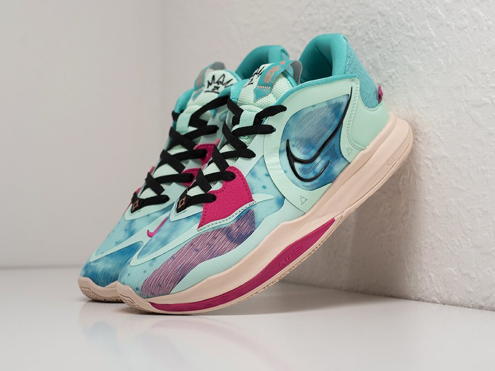 Nike Kyrie Low 5 EP Community голубые текстиль мужские (AR27767) - фото 2 Nike Kyrie Low 5 EP Community голубые текстиль мужские (AR27767) - фото 2