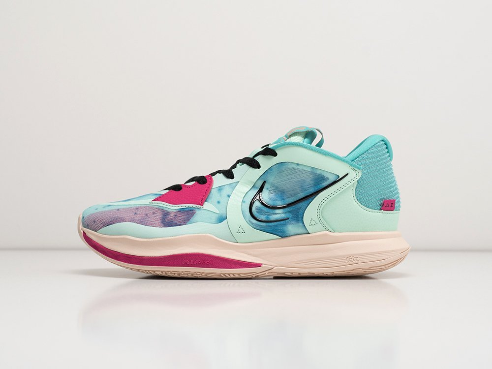 Nike Kyrie Low 5 EP Community голубые текстиль мужские (AR27767) - фото 1 Nike Kyrie Low 5 EP Community голубые текстиль мужские (AR27767) - фото 1