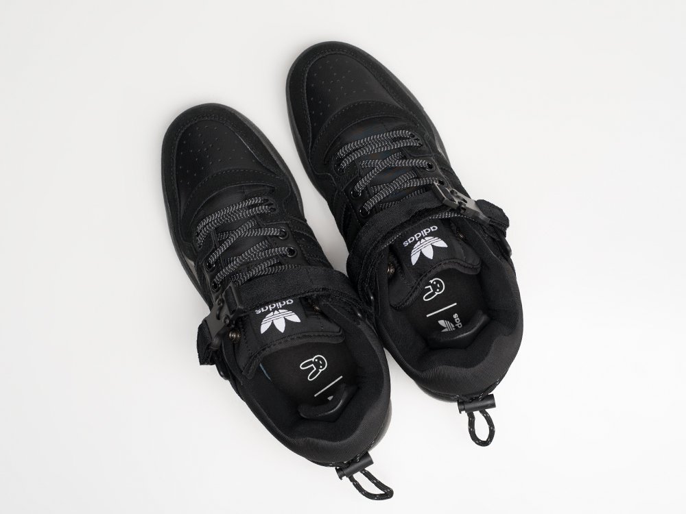 Adidas x Bad Bunny x Forum Buckle Low WMNS черные замша женские (AR27771) - фото 3 Adidas x Bad Bunny x Forum Buckle Low WMNS черные замша женские (AR27771) - фото 3