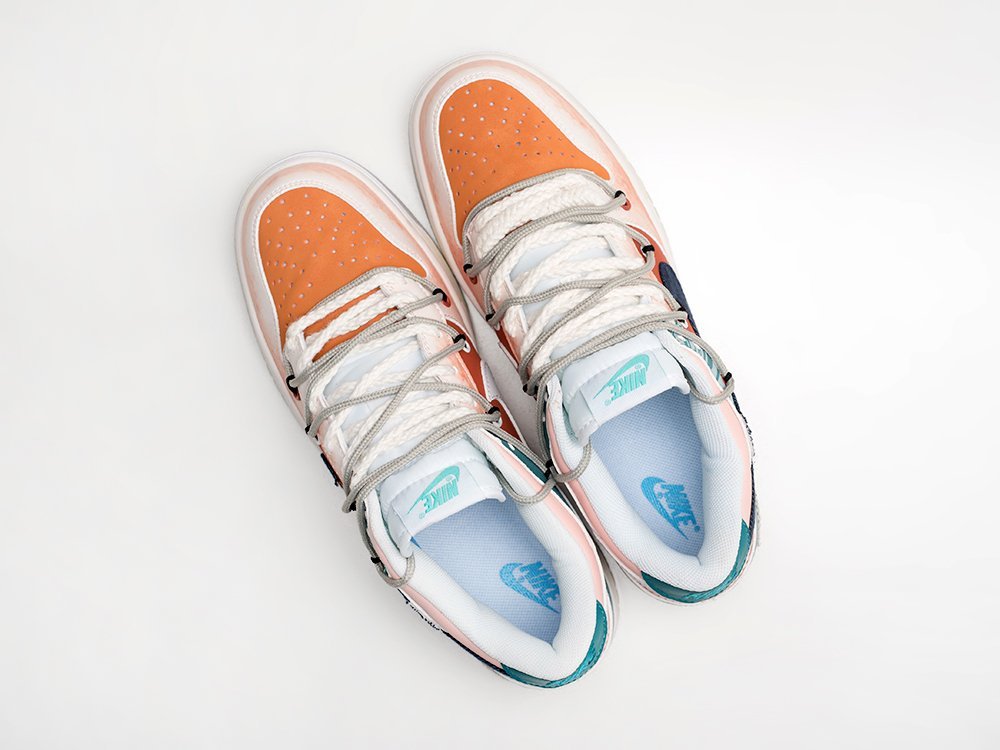 Nike SB Dunk Low x OFF-White коричневые кожа мужские (AR27777) - фото 3 Nike SB Dunk Low x OFF-White коричневые кожа мужские (AR27777) - фото 3