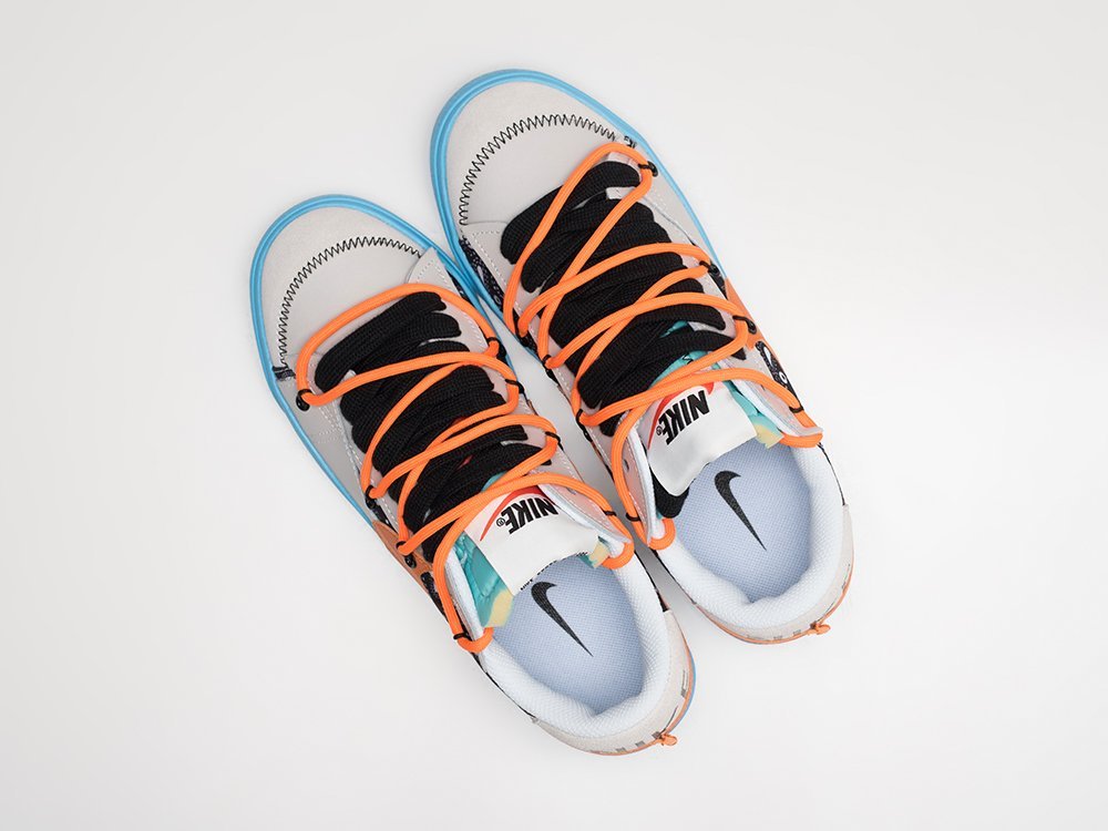 Nike x OFF White x Blazer Low 77 Jumbo разноцветные кожа мужские (AR27782) - фото 3 Nike x OFF White x Blazer Low 77 Jumbo разноцветные кожа мужские (AR27782) - фото 3