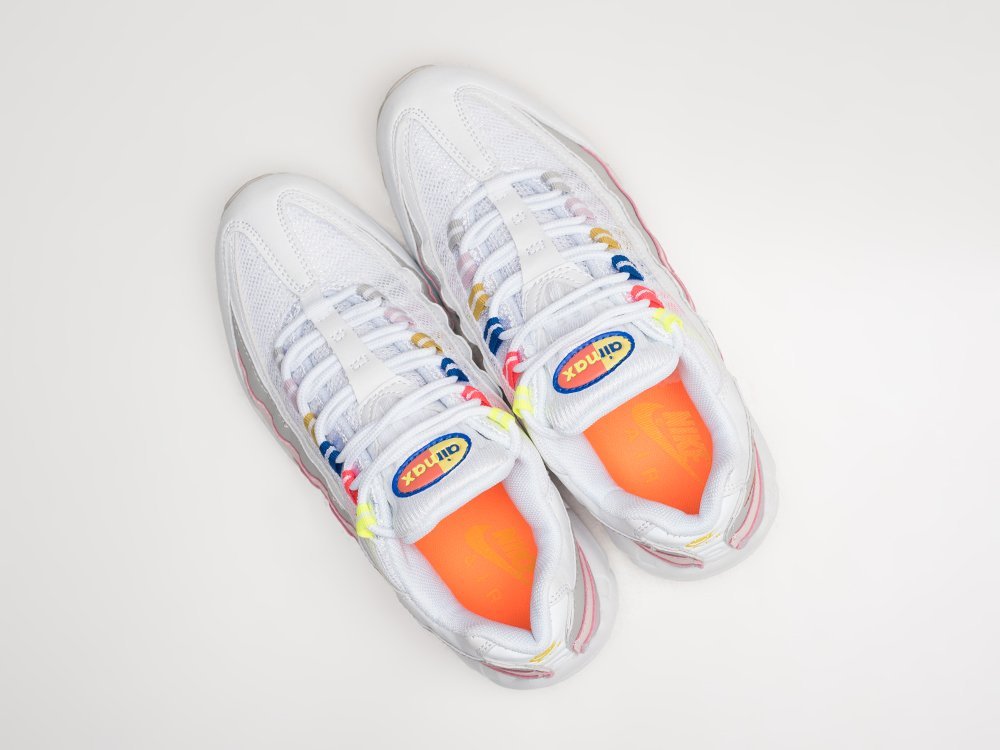 Nike Air Max 95 белые кожа женские (AR27789) - фото 3 Nike Air Max 95 белые кожа женские (AR27789) - фото 3