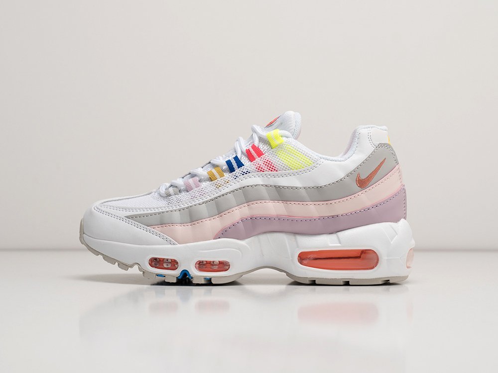 Nike Air Max 95 белые кожа женские (AR27789) - фото 1 Nike Air Max 95 белые кожа женские (AR27789) - фото 1