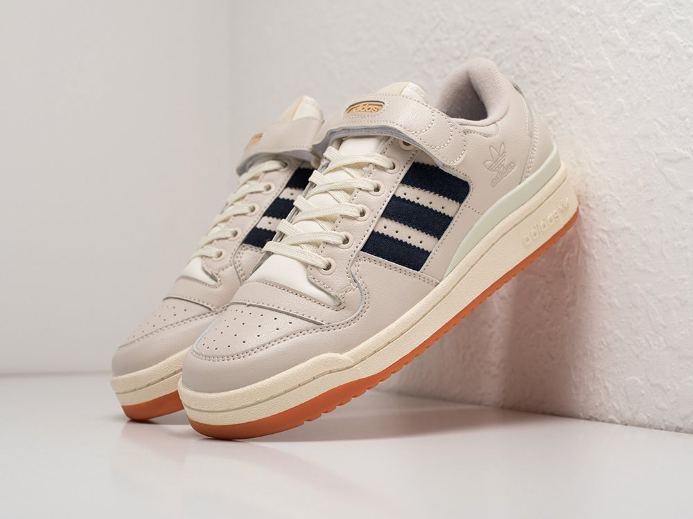 Adidas Forum Low бежевые кожа мужские (AR27839) - фото 2 Adidas Forum Low бежевые кожа мужские (AR27839) - фото 2