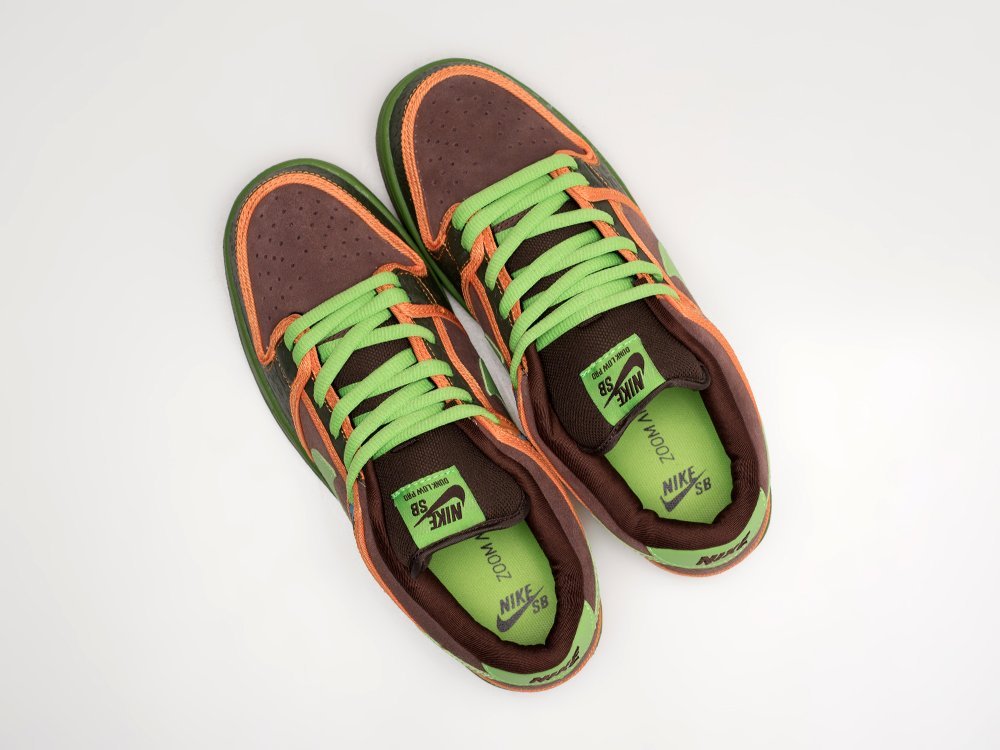 Nike SB Dunk Low De La Soul коричневые кожа мужские (AR27845) - фото 3 Nike SB Dunk Low De La Soul коричневые кожа мужские (AR27845) - фото 3