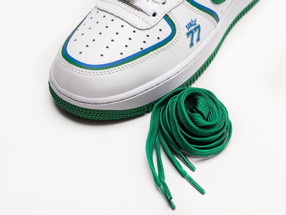 Nike Air Force 1 Low Dallas Mavericks белые кожа мужские (AR27949) - фото 4 Nike Air Force 1 Low Dallas Mavericks белые кожа мужские (AR27949) - фото 4