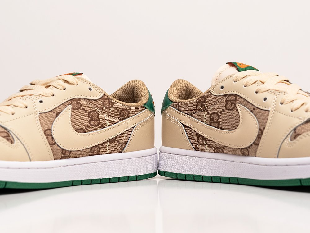 Nike Air Jordan 1 Low x Travis Scott коричневые кожа мужские (AR27953) - фото 4 Nike Air Jordan 1 Low x Travis Scott коричневые кожа мужские (AR27953) - фото 4
