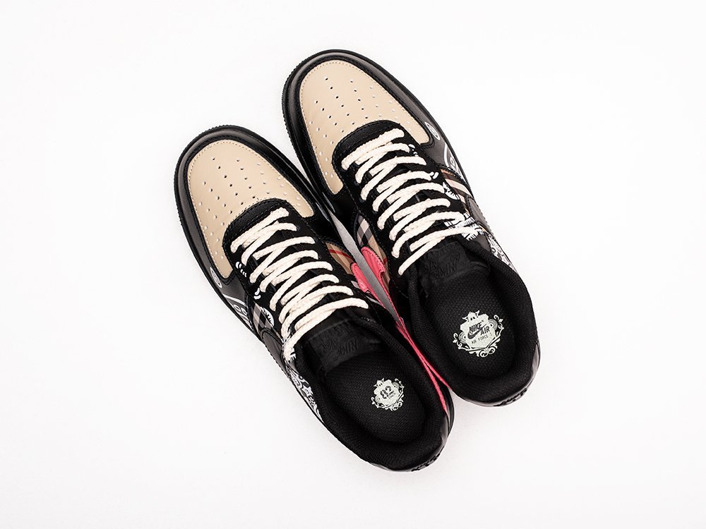 Nike x Travis Scott x Air Force 1 Low черные кожа мужские (AR27954) - фото 3 Nike x Travis Scott x Air Force 1 Low черные кожа мужские (AR27954) - фото 3