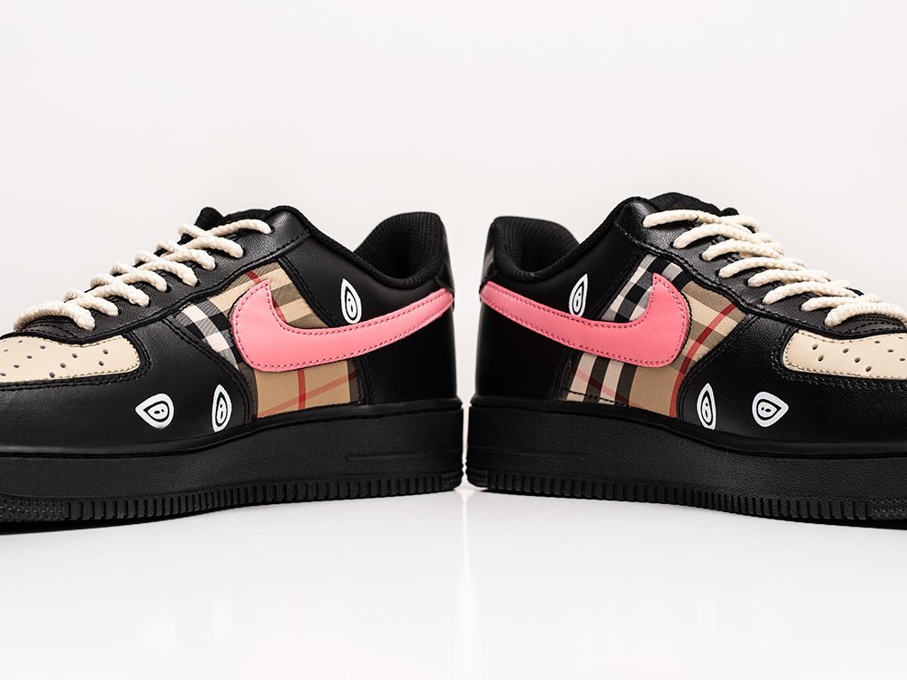 Nike x Travis Scott x Air Force 1 Low черные кожа мужские (AR27954) - фото 4 Nike x Travis Scott x Air Force 1 Low черные кожа мужские (AR27954) - фото 4
