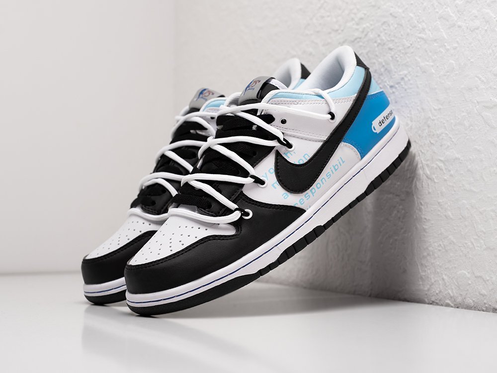 Nike SB Dunk Low x OFF-White разноцветные кожа мужские (AR27961) - фото 2 Nike SB Dunk Low x OFF-White разноцветные кожа мужские (AR27961) - фото 2