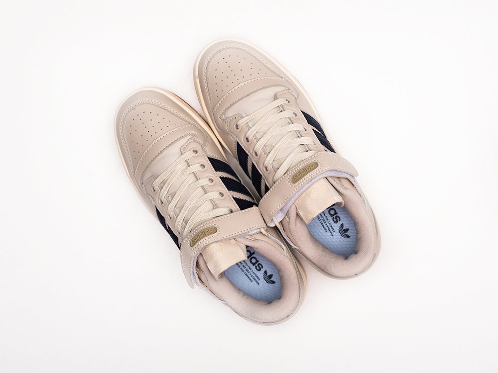 Adidas Forum Low WMNS бежевые кожа женские (AR27969) - фото 3 Adidas Forum Low WMNS бежевые кожа женские (AR27969) - фото 3